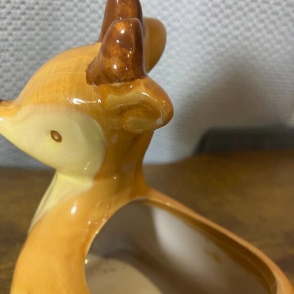 Vintage Ceramic Deer Planter/Pot by Dexter 5"‎ - Picture 5 of 5